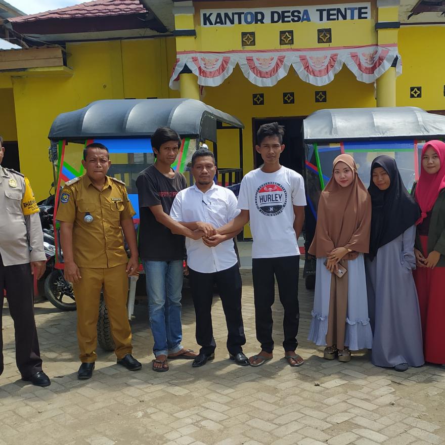 KURANGI PENGANGGURAN DESA TENTE,LEWAT BUMDES LUNCURKAN TRANSPORTASI SEWA