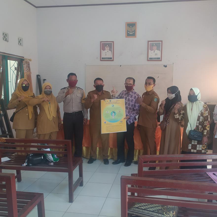 DESA TENTE MENDAPATKAN KUNJUNGAN DINAS KESEHATAN PROPINSI