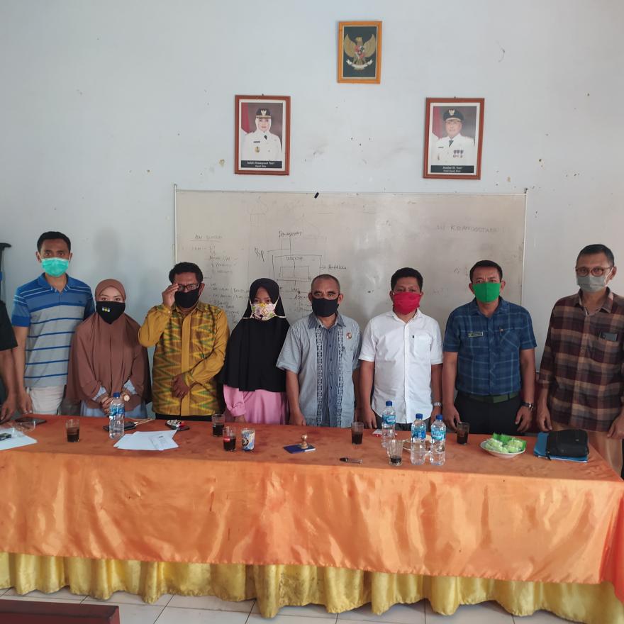 TENTE SATU DARI DUA DESA  YANG MENDAPATKAN BANTUAN ALAT PENGOLAHAN SAMPAH DARI 191 DESA DI KAB.BIMA